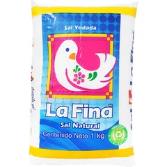 Sal La Fina Yodada Bolsa 1kg
